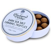 Charbonnel et Walker, Dark Sea Salt Caramel Chocolate Truffles - Chocolate Gifts Heaven