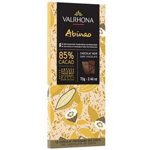 Valrhona Abinao, 85% dark chocolate bar - Chocolate Gifts Heaven