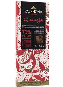 Valrhona Guanaja, 70% dark chocolate bar - Chocolate Gifts Heaven