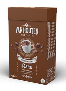 Van Houten (Callebaut) Dark Drinking Chocolate - Chocolate Gifts Heaven