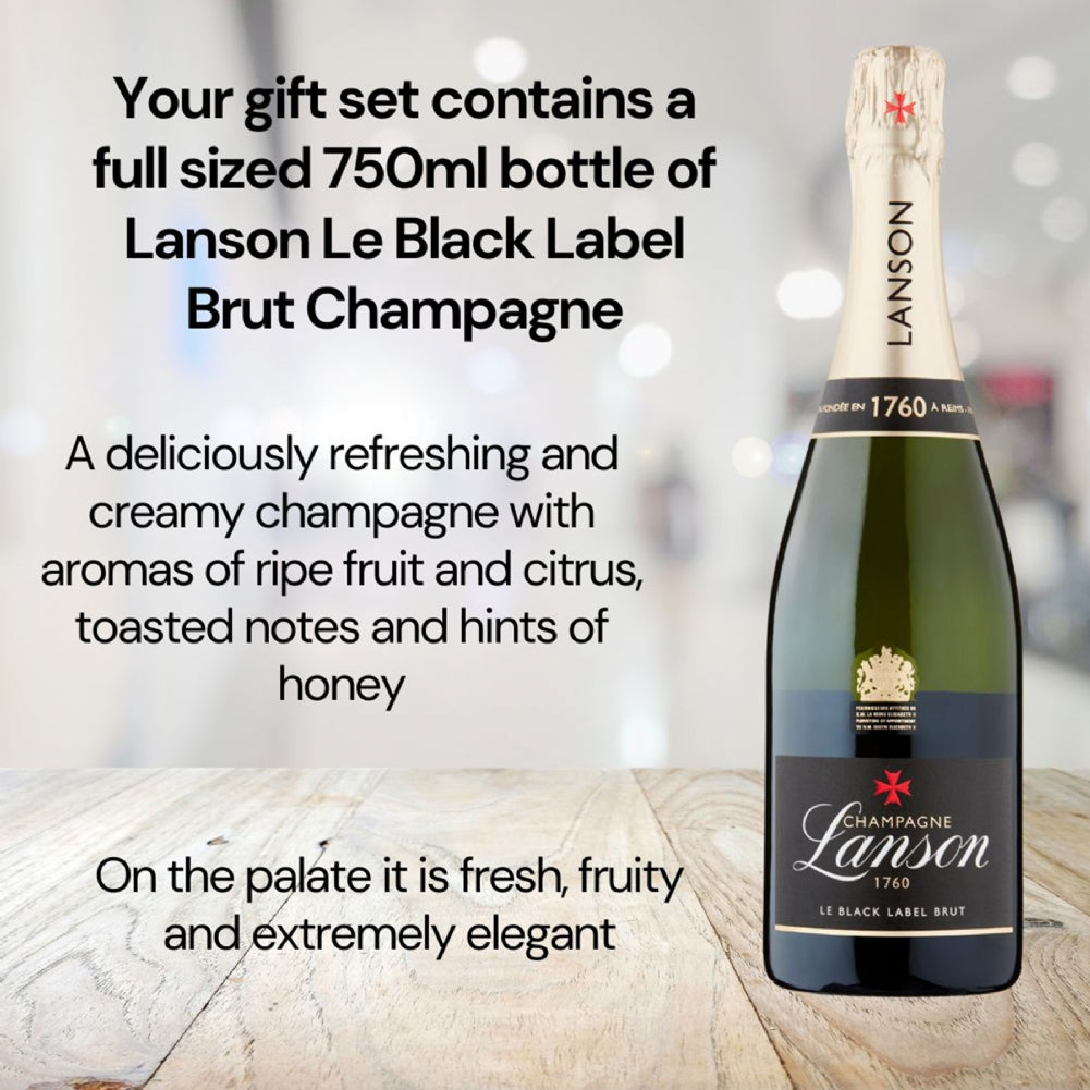 Lanson Champagne & Truffles Gift Set