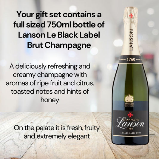 Lanson Champagne & Truffles Gift Set