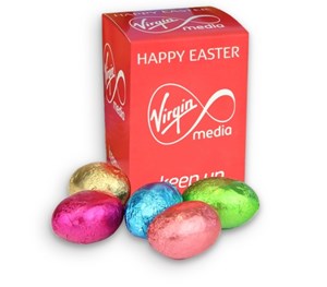 Personalised mini Easter egg box