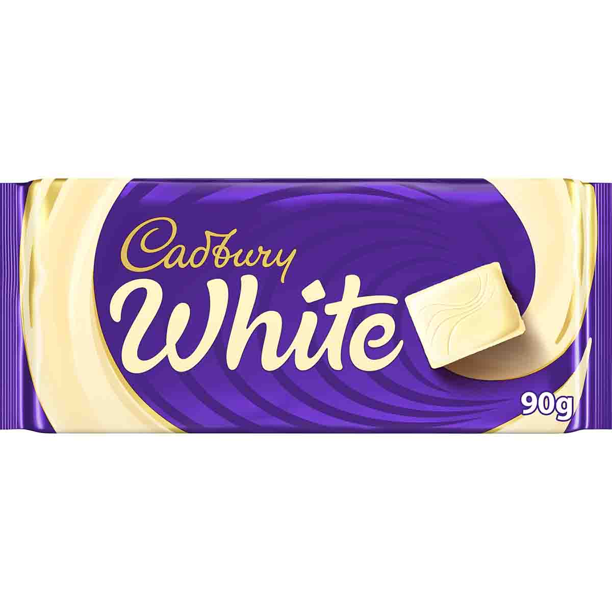 Cadbury White Chocolate Bar 90g