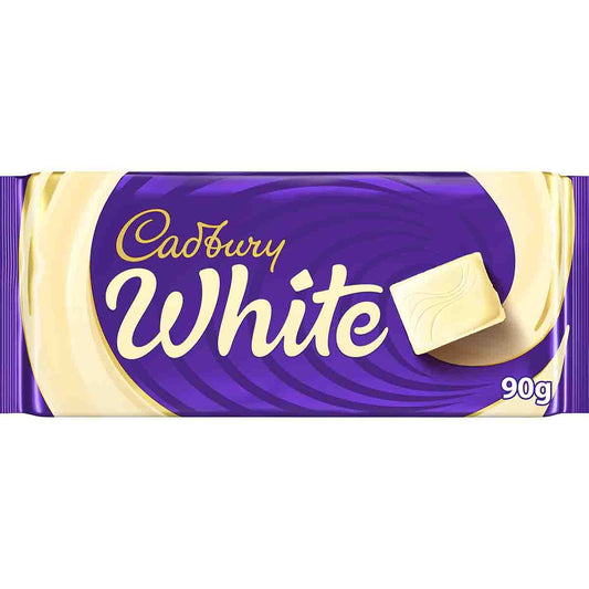 Cadbury White Chocolate Bar 90g