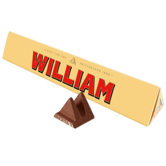 Toblerone William Chocolate Bar with Sleeve