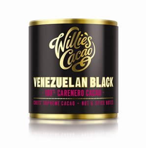 Willie's Venezuelan Black Carenero Superior 100% cocoa - Chocolate Gifts Heaven