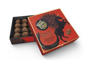 Willie's, Single Estate, Dark chocolate Praline truffles - Chocolate Gifts Heaven