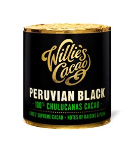 Willie's Peruvian Black Chulucanas Superior 100% cocoa - Chocolate Gifts Heaven