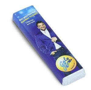 Branded Chocolate Bar (Yorkie Bar Shape) 40g - Chocolate Gifts Heaven