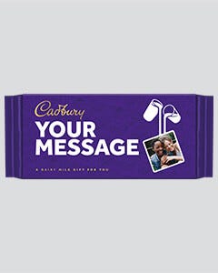 Dairy Milk 110g with Sleeve Medium - Chocolate Gifts Heaven