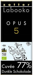Zotter, Labooko Opus 5, 2025, 77% dark chocolate bar