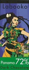 Zotter, Labooko Panama, 72% dark chocolate bar - Chocolate Gifts Heaven