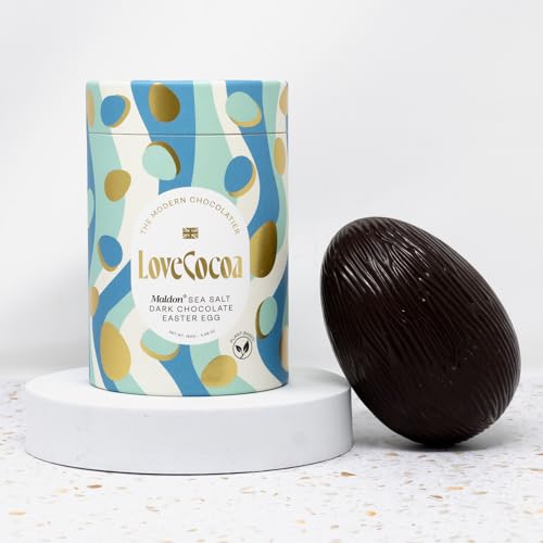 Love Cocoa Easter (Dark Sea Salt 70%) - Chocolate Gifts Heaven