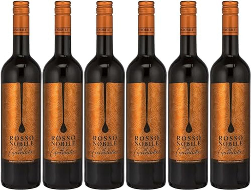 Rosso Nobile Al Cioccolata - Noble red wine with fine chocolate aromas (6 x 0,75L)