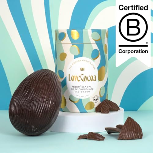 Love Cocoa Easter (Dark Sea Salt 70%) - Chocolate Gifts Heaven