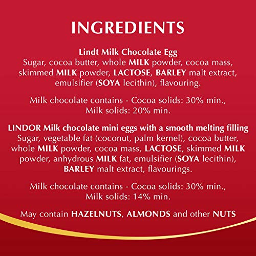 Lindt Lindor Milk Chocolate Easter Egg - Chocolate Gifts Heaven