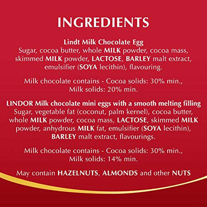 Lindt Lindor Milk Chocolate Easter Egg - Chocolate Gifts Heaven